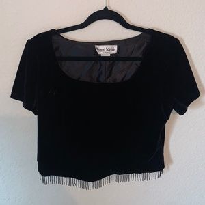 Ronni Nicole by Ouida Beaded Top